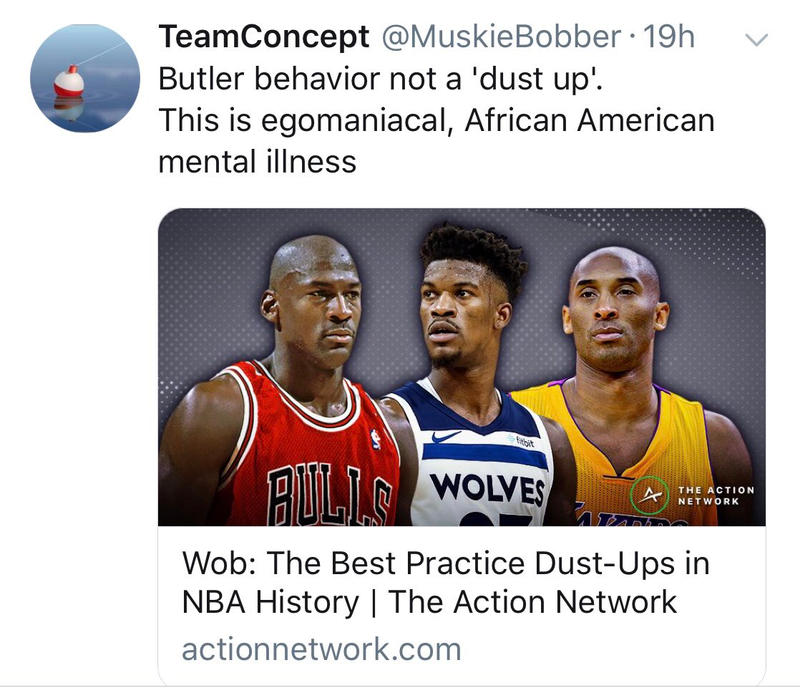 Illustration for article titled Sixers Apologize For Mike Muscala's Dad's Tweets About "African American Mental Illness"